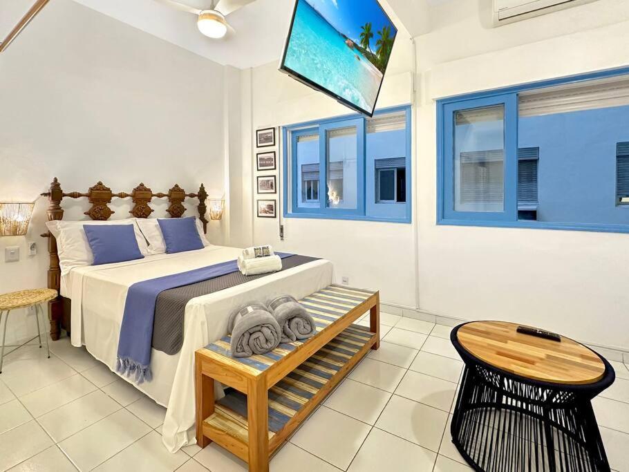 Facing The Sea Ac Basilica Embare Bars&Restaurants Apartment Santos  Exterior foto